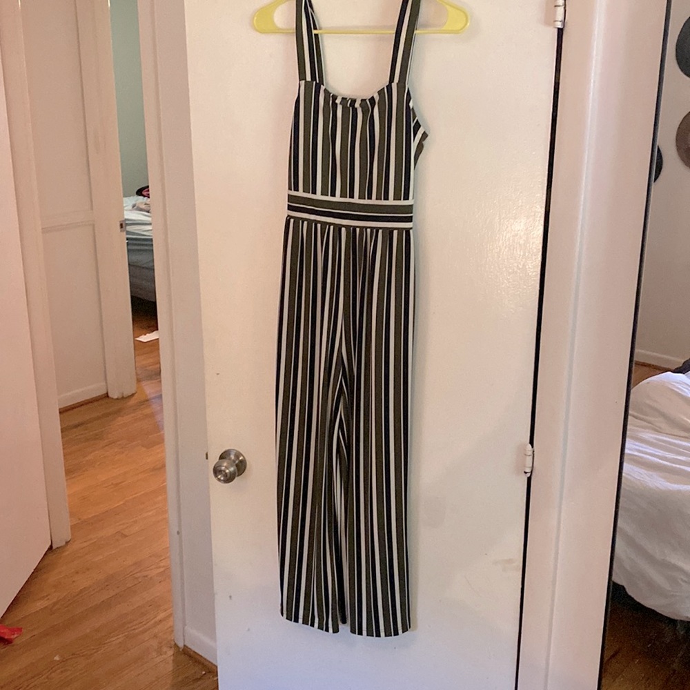 Striped Express Jumpsuit